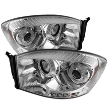 Load image into Gallery viewer, Spyder Dodge Ram 1500 06-08/Ram 2500 06-09 Projector Headlights LED Halo LED Chrm PRO-YD-DR06-HL-C - Black Ops Auto Works