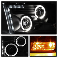 Load image into Gallery viewer, Spyder Dodge Ram 1500 09-14 10-14 Projector Headlights Halogen- LED Halo LED - Blk PRO-YD-DR09-HL-BK - Black Ops Auto Works