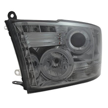 Load image into Gallery viewer, Spyder Dodge Ram 1500 09-14 10-14 Projector Headlights Halogen- LED Halo LED- Smke PRO-YD-DR09-HL-SM - Black Ops Auto Works