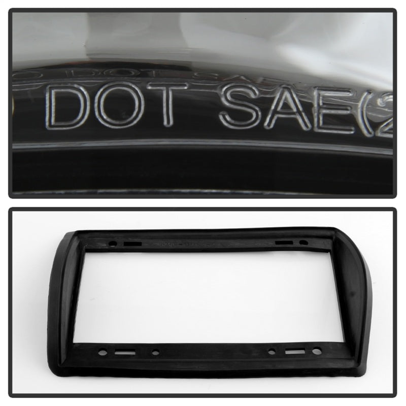 Spyder Ford Excursion 00-06/Econoline 150/250/350/450/550 95-06 Euro Tail Lights Chrm ALT-YD-FEC00-C - Black Ops Auto Works