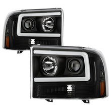 Load image into Gallery viewer, Spyder Ford F-250 99-04/Excursion 00-04 1 Piece LED Headlights - Black PRO-YD-FF25099V2PL-BK - Black Ops Auto Works