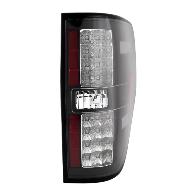 Spyder Ford F150 09-14 LED Tail Lights Black ALT-YD-FF15009-LED-BK - Black Ops Auto Works