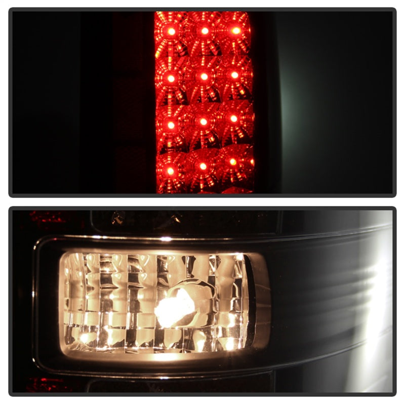 Spyder Ford F150 09-14 LED Tail Lights Black ALT-YD-FF15009-LED-BK - Black Ops Auto Works
