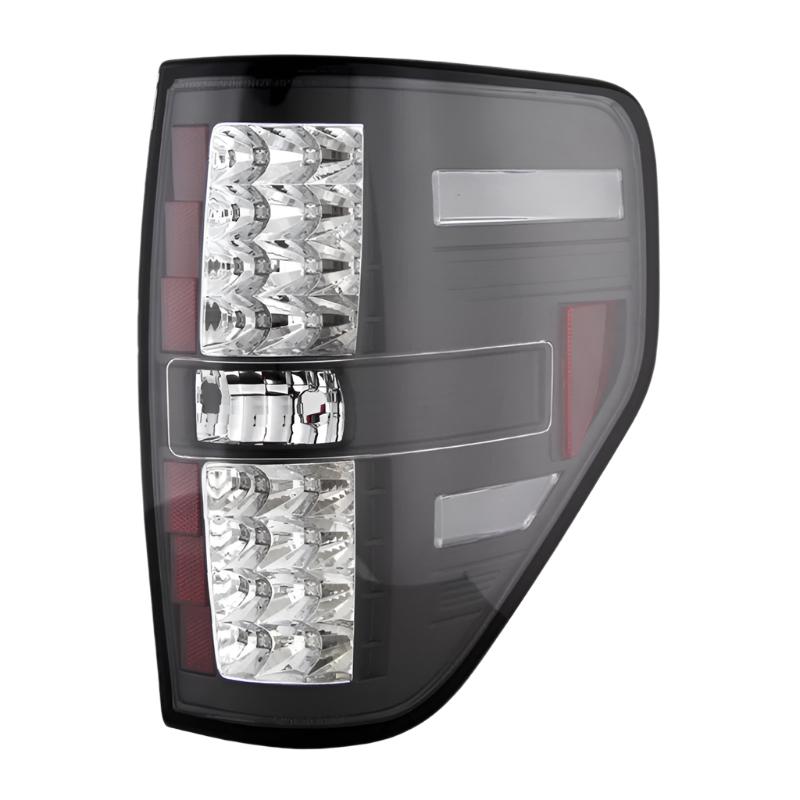 Spyder Ford F150 09-14 LED Tail Lights Black ALT-YD-FF15009-LED-BK - Black Ops Auto Works