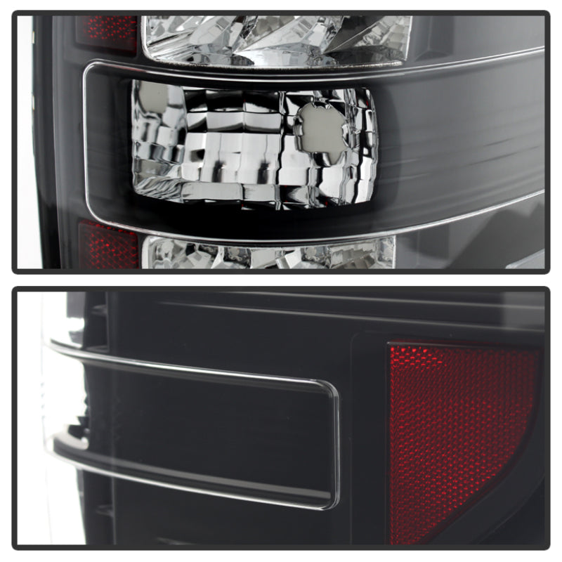 Spyder Ford F150 09-14 LED Tail Lights Black ALT-YD-FF15009-LED-BK - Black Ops Auto Works