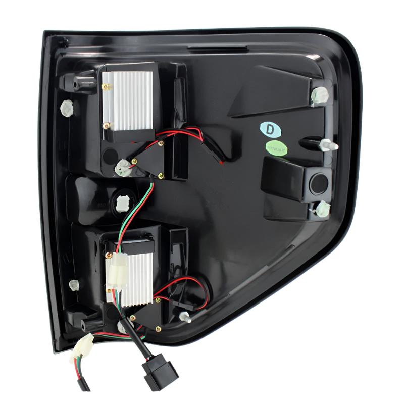 Spyder Ford F150 09-14 LED Tail Lights Black Smoke ALT-YD-FF15009-LED-BSM - Black Ops Auto Works