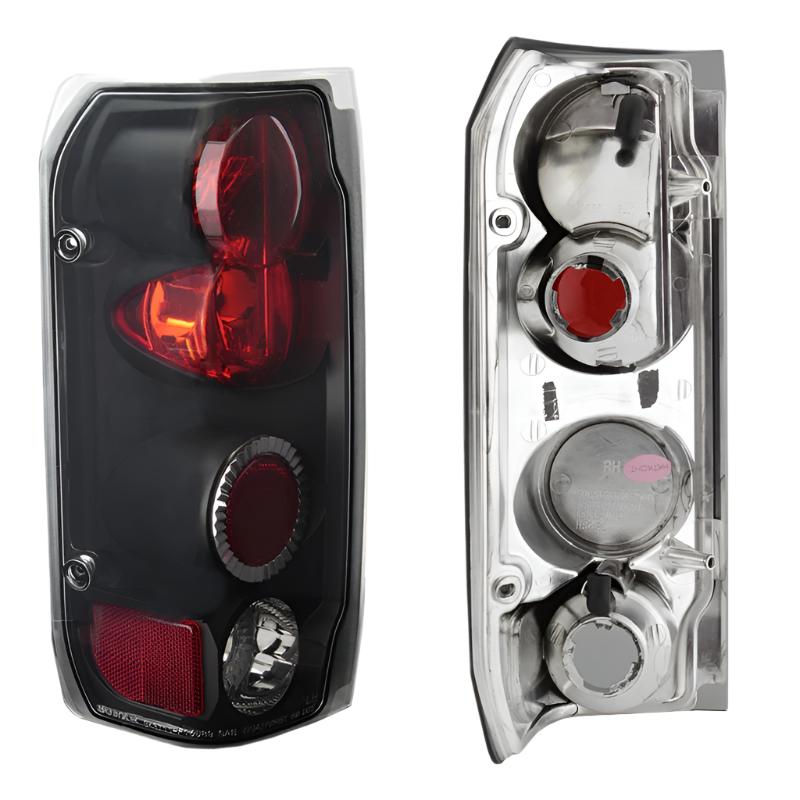 Spyder Ford F150 87-96/Ford Bronco 88-96 Euro Style Tail Lights Black ALT-YD-FF15089-BK - Black Ops Auto Works
