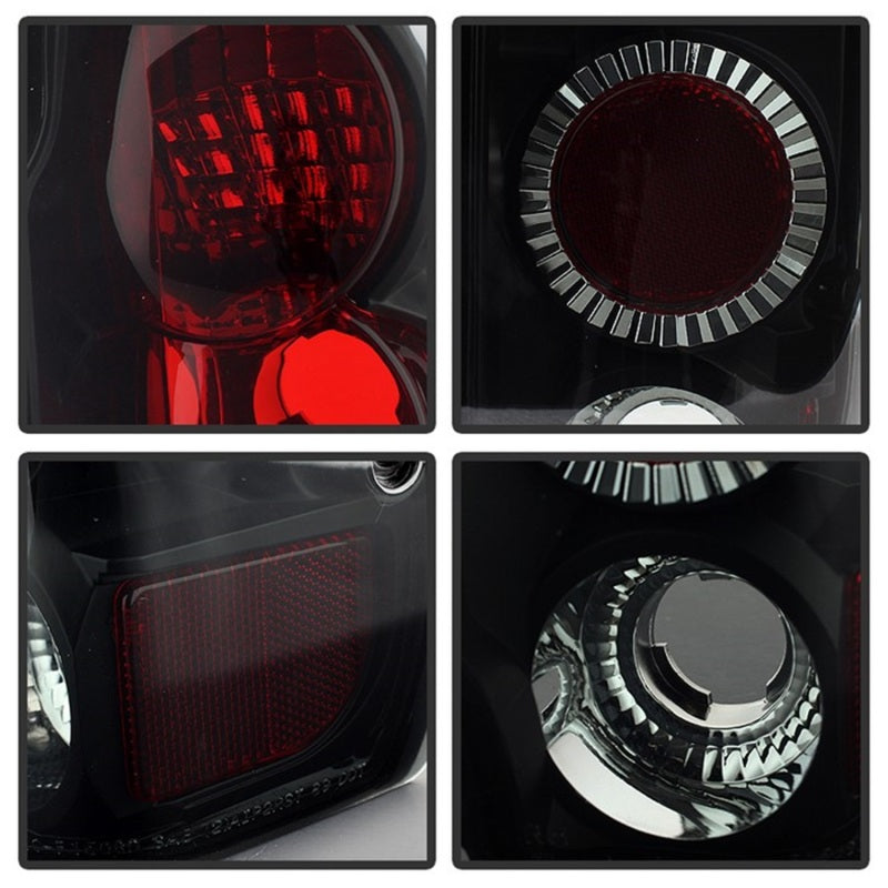 Spyder Ford F150 87-96/Ford Bronco 88-96 Euro Style Tail Lights Black Smoke ALT-YD-FF15089-BSM - Black Ops Auto Works