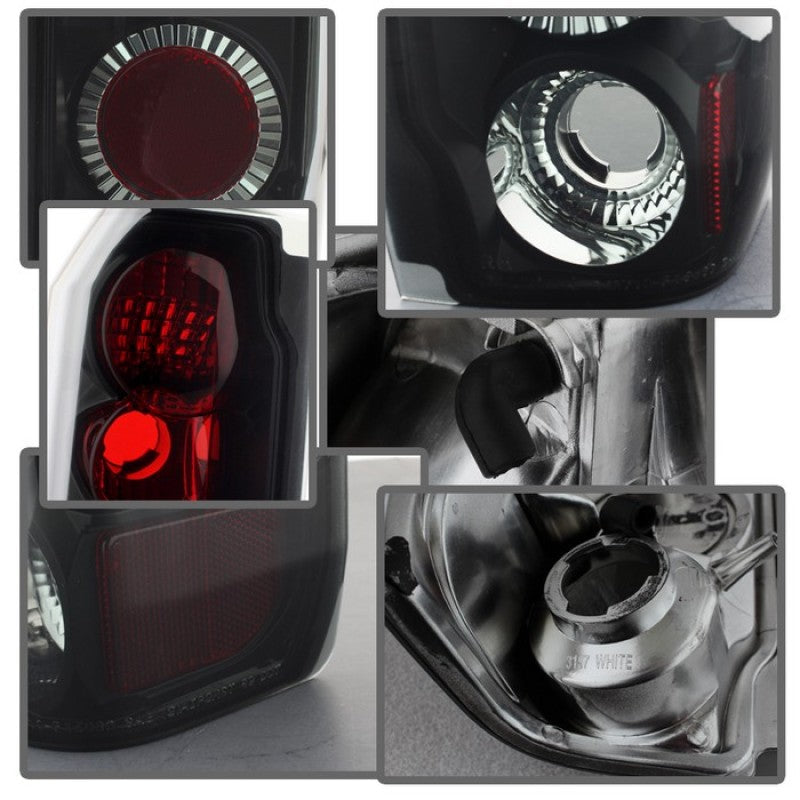 Spyder Ford F150 87-96/Ford Bronco 88-96 Euro Style Tail Lights Black Smoke ALT-YD-FF15089-BSM - Black Ops Auto Works