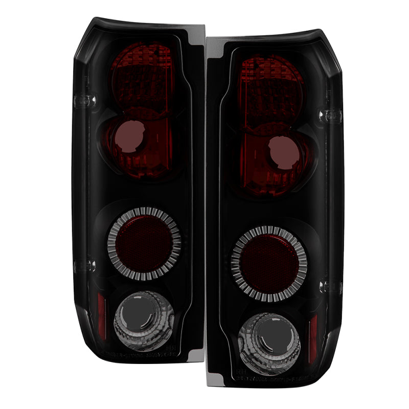 Spyder Ford F150 87-96/Ford Bronco 88-96 Euro Style Tail Lights Black Smoke ALT-YD-FF15089-BSM - Black Ops Auto Works