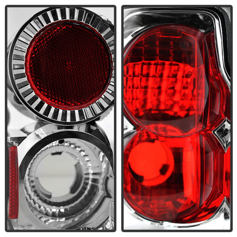 Spyder Ford F150 87-96/Ford Bronco 88-96 Euro Style Tail Lights Chrome ALT-YD-FF15089-C - Black Ops Auto Works