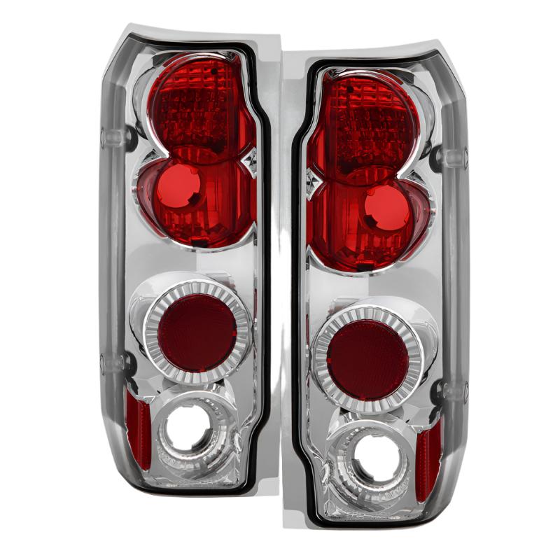 Spyder Ford F150 87-96/Ford Bronco 88-96 Euro Style Tail Lights Chrome ALT-YD-FF15089-C - Black Ops Auto Works