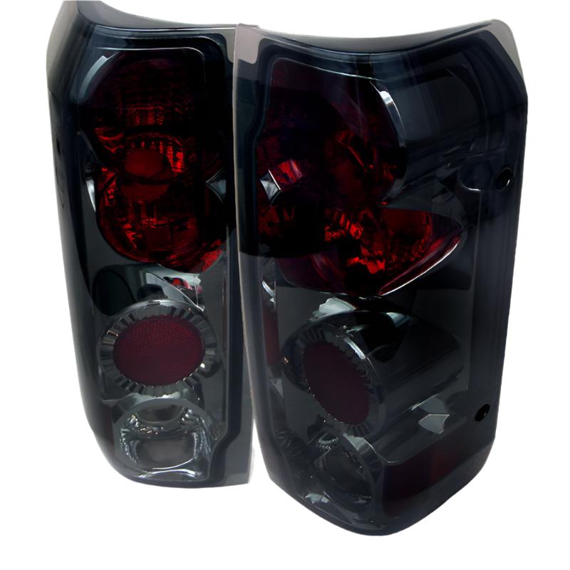 Spyder Ford F150 87-96/Ford Bronco 88-96 Euro Style Tail Lights Smoke ALT-YD-FF15089-SM - Black Ops Auto Works