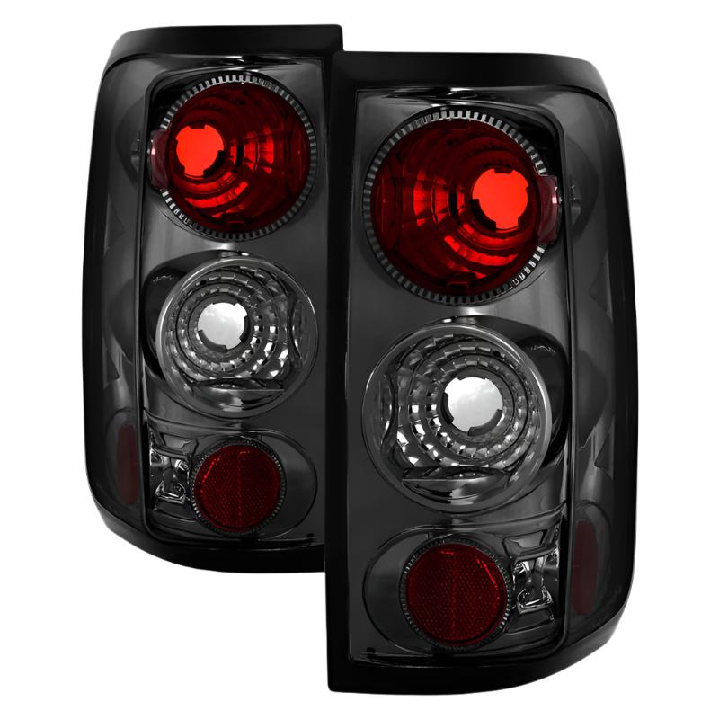 Spyder Ford F150 side 04-08 (Not Fit Heritage & SVT)Euro Tail Lights Smke ALT-YD-FF15004-SM - Black Ops Auto Works