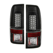 Load image into Gallery viewer, Spyder Ford Super Duty 08-15 LED Tail Lights Black ALT-YD-FS07-LED-BK - Black Ops Auto Works