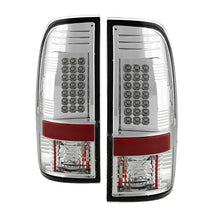 Load image into Gallery viewer, Spyder Ford Super Duty 08-15 LED Tail Lights Chrome ALT-YD-FS07-LED-C - Black Ops Auto Works