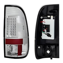 Load image into Gallery viewer, Spyder Ford Super Duty 08-15 LED Tail Lights Chrome ALT-YD-FS07-LED-C - Black Ops Auto Works