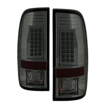 Load image into Gallery viewer, Spyder Ford Super Duty 08-15 LED Tail Lights Smoke ALT-YD-FS07-LED-SM - Black Ops Auto Works