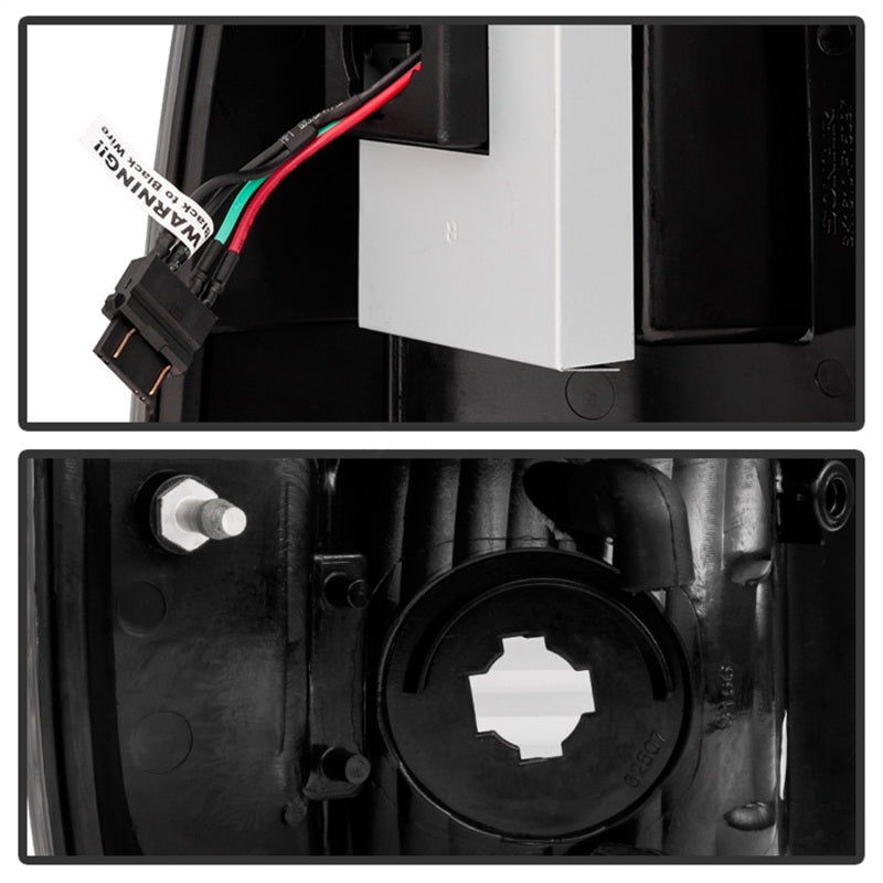 Spyder Ford Super Duty 08-15 LED Tail Lights Smoke ALT-YD-FS07-LED-SM - Black Ops Auto Works