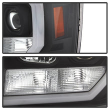 Load image into Gallery viewer, Spyder GMC Sierra 1500/2500/3500 07-13 V2 Projector Headlights- Black PRO-YD-GS07V2-LBDRL-BK - Black Ops Auto Works