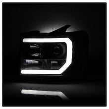 Load image into Gallery viewer, Spyder GMC Sierra 1500/2500/3500 07-13 V2 Projector Headlights- Black PRO-YD-GS07V2-LBDRL-BK - Black Ops Auto Works