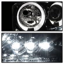 Load image into Gallery viewer, Spyder GMC Sierra 1500/2500/3500 99-06 Projector Headlights LED Halo LED Smoke PRO-YD-CDE00-HL-SMC - Black Ops Auto Works