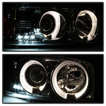 Load image into Gallery viewer, Spyder GMC Sierra 1500/2500/3500 99-06 Projector Headlights LED Halo LED Smoke PRO-YD-CDE00-HL-SMC - Black Ops Auto Works