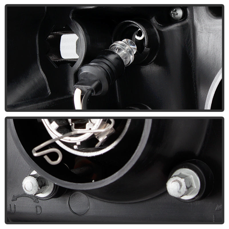 Spyder GMC Sierra 1500/GMC Sierra Denali 08-13 Projector LED Halo- LED Blk PRO-YD-GS07-HL-BK - Black Ops Auto Works