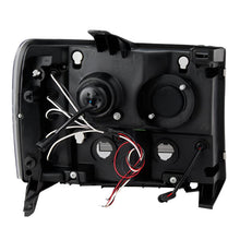 Load image into Gallery viewer, Spyder GMC Sierra 1500/GMC Sierra Denali 08-13 Projector LED Halo- LED Blk PRO-YD-GS07-HL-BK - Black Ops Auto Works