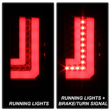 Load image into Gallery viewer, Spyder GMC Sierra 2016-2017 Light Bar LED Tail Lights - Black ALT-YD-GS16-LED-BK - Black Ops Auto Works