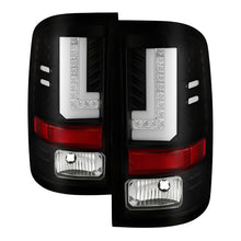 Load image into Gallery viewer, Spyder GMC Sierra 2016-2017 Light Bar LED Tail Lights - Black ALT-YD-GS16-LED-BK - Black Ops Auto Works