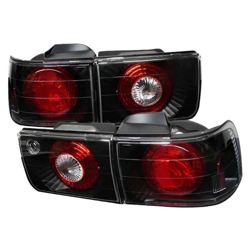 Spyder Honda Accord 92-93 4Dr Euro Style Tail Lights Black ALT-YD-HA92-4D-BK - Black Ops Auto Works