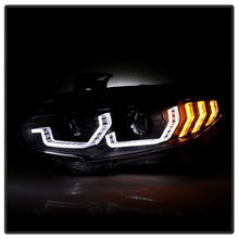 Load image into Gallery viewer, Spyder Honda Civic 16- 2DR/4DR/Hatchback Projector Headlights - Black PRO-YD-HC16SI-SEQGR-BK - Black Ops Auto Works