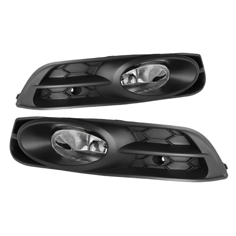Spyder Honda Civic 2012-2013 2Dr/Coupe OEM Fog Light W/Switch- Clear FL-HC2012-2D-C - Black Ops Auto Works