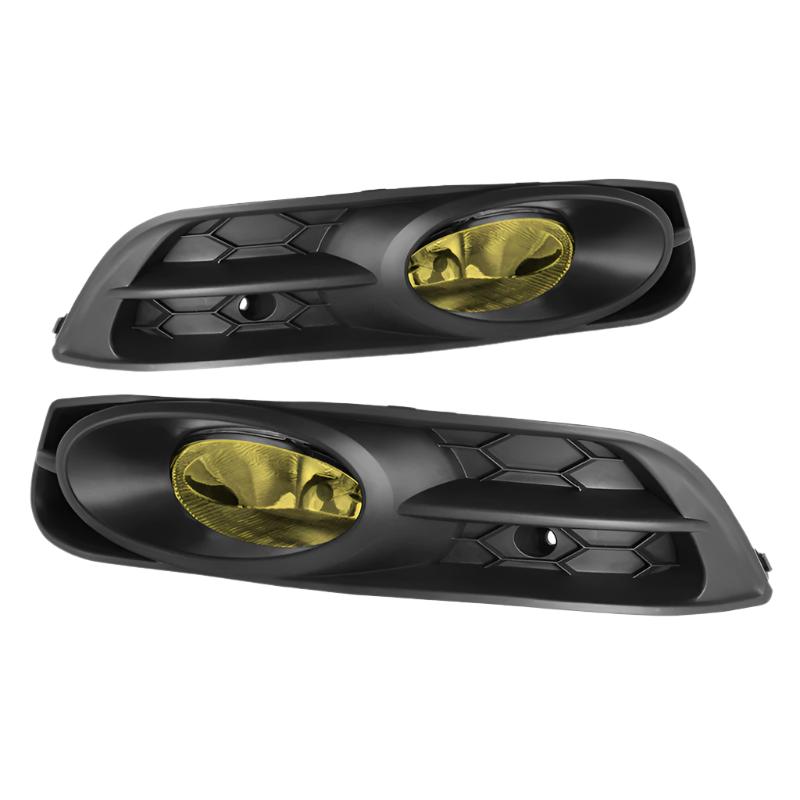 Spyder Honda Civic 2012-2013 2Dr/Coupe OEM Fog Light W/Switch Yellow FL-HC2012-2D-Y - Black Ops Auto Works