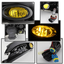 Load image into Gallery viewer, Spyder Honda Civic 2013-2014 4dr OEM Fog Light W/Switch Yellow FL-HC2013-4D-Y - Black Ops Auto Works