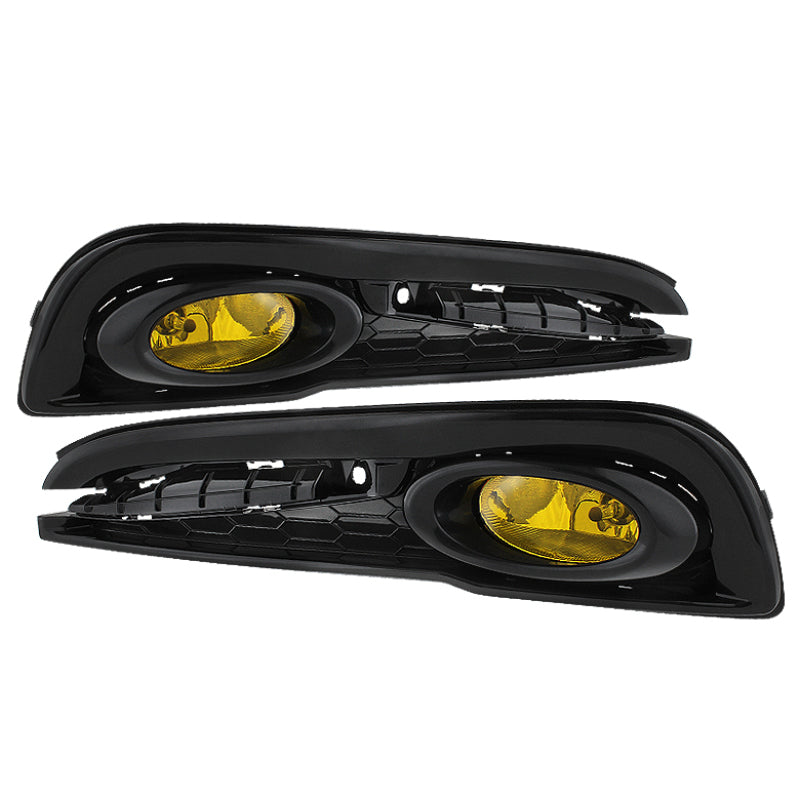 Spyder Honda Civic 2013-2014 4dr OEM Fog Light W/Switch Yellow FL-HC2013-4D-Y - Black Ops Auto Works