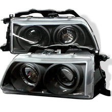 Load image into Gallery viewer, Spyder Honda Civic 90-91/CRX 90-91 Projector Headlights LED Halo Blk PRO-YD-HC90-HL-BK - Black Ops Auto Works