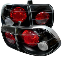 Load image into Gallery viewer, Spyder Honda Civic 96-98 4Dr Euro Style Tail Lights Black ALT-YD-HC96-4D-BK - Black Ops Auto Works