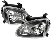Load image into Gallery viewer, Spyder Honda Del Sol 93-97 Crystal Headlights Black HD-YD-HD93-BK - Black Ops Auto Works