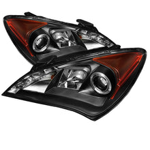 Load image into Gallery viewer, Spyder Hyundai Genesis 10-12 Projector Halogen Model- LED Halo DRL Blk PRO-YD-HYGEN09-DRL-BK - Black Ops Auto Works