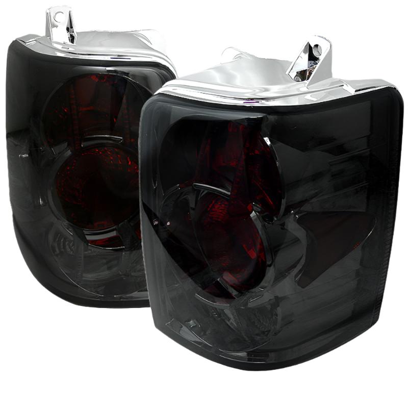 Spyder Jeep Grand Cherokee 93-98 Euro Style Tail Lights Smoke ALT-YD-JGC93-SM - Black Ops Auto Works