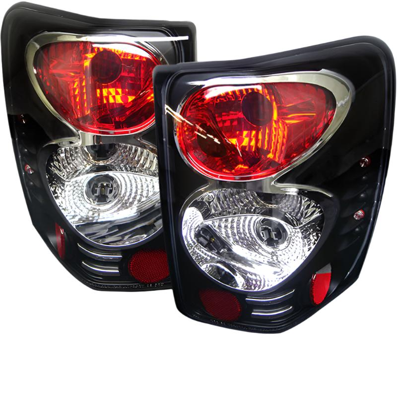 Spyder Jeep Grand Cherokee 99-04 Euro Style Tail Lights Black ALT-YD-JGC99-BK - Black Ops Auto Works