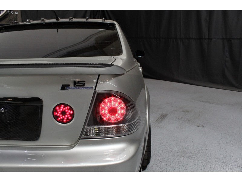 Spyder Lexus IS 300 01-05 LED Tail Lights Black ALT-YD-LIS300-LED-BK - Black Ops Auto Works