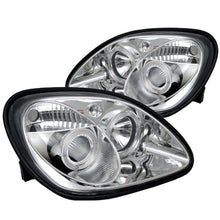 Load image into Gallery viewer, Spyder Mercedes Benz SLK 98-04 Projector Halogen Model- LED Halo Chrm PRO-YD-MBSLK98-1PC-HL-C - Black Ops Auto Works