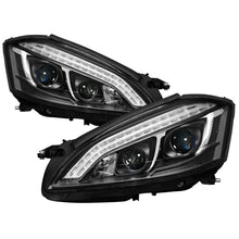 Load image into Gallery viewer, Spyder Mercedes W221 S Class 07-09 Headlights - HID Model Only - Black PRO-YD-MBW22107-HID-DRL-BK - Black Ops Auto Works