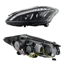 Load image into Gallery viewer, Spyder Mercedes W221 S Class 07-09 Headlights - HID Model Only - Black PRO-YD-MBW22107-HID-DRL-BK - Black Ops Auto Works