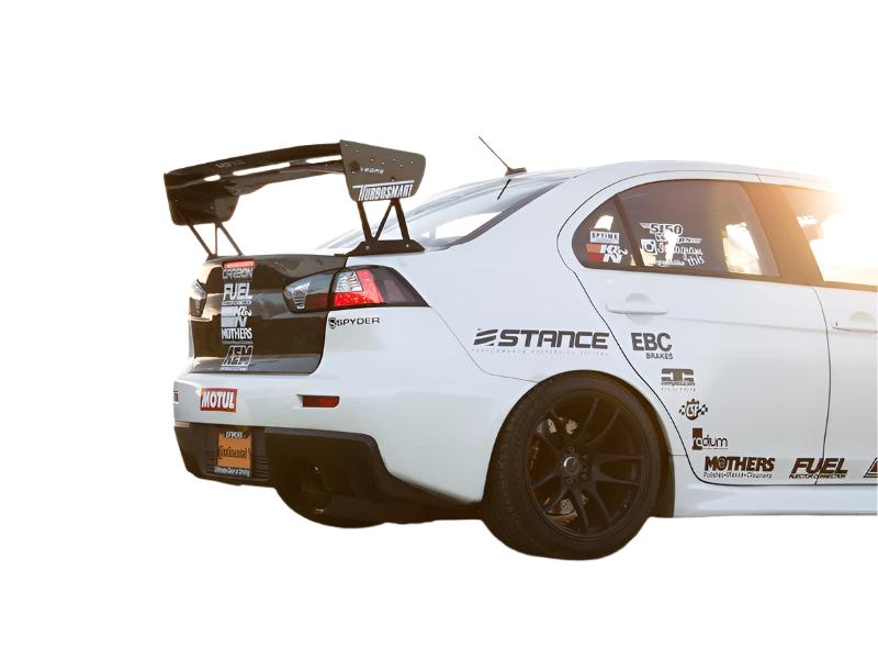 Spyder Mitsubishi Lancer/Evolution X 08-14 LED Tail Lights Blk ALT-YD-MITEVO1008-LED-BK - Black Ops Auto Works