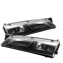 Load image into Gallery viewer, Spyder Nissan 240SX 97-98 Crystal Headlights Black HD-YD-N294-BK - Black Ops Auto Works
