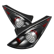 Load image into Gallery viewer, Spyder Nissan 350Z 03-05 LED Tail Lights Black ALT-YD-N350Z02-LED-BK - Black Ops Auto Works